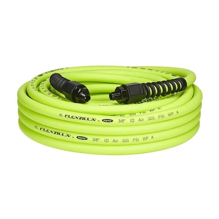 Legacy Legacy Flexzilla Pro 50 ft. L X 3/8 in. D Hybrid Polymer Air Hose 300 psi Zilla Green HFZP3850YW2